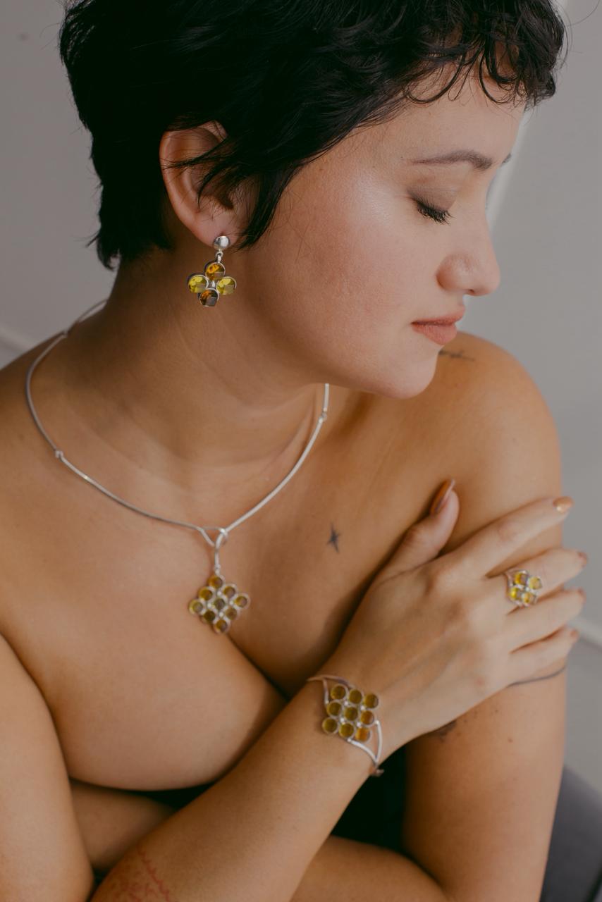 Aretes Agua Azul